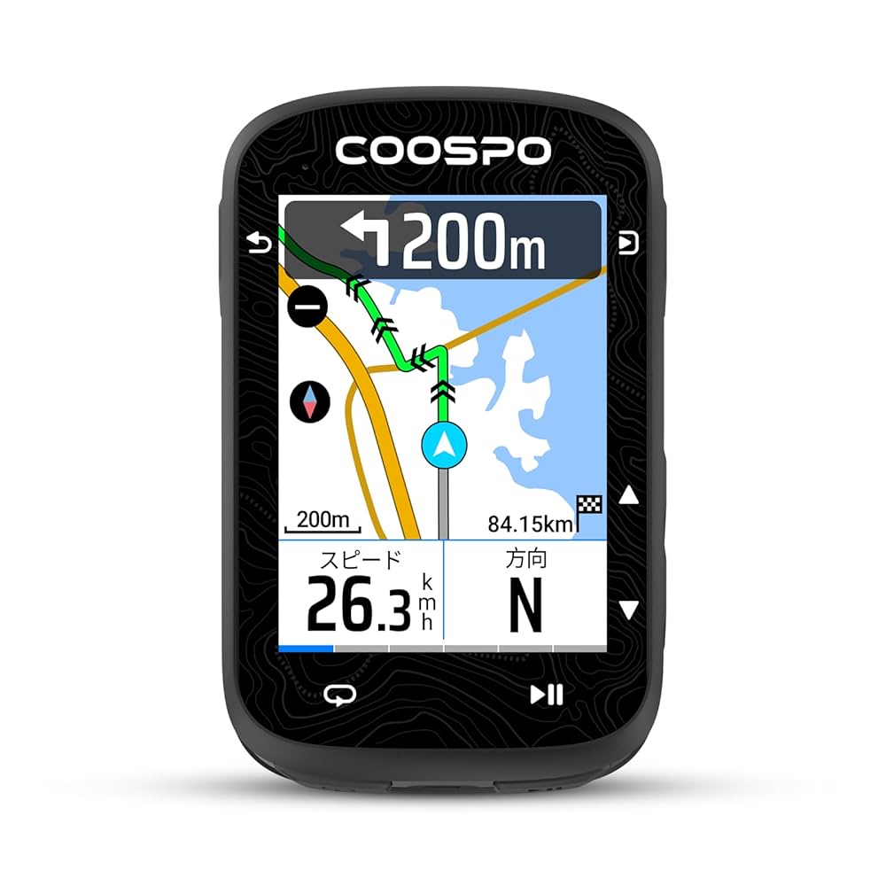 COOSPO CS600 サイクルコンピュータ GPS サイコン Amazon | COOSPO CS600 サイクルコンピュータ GPS サイコン 2.4